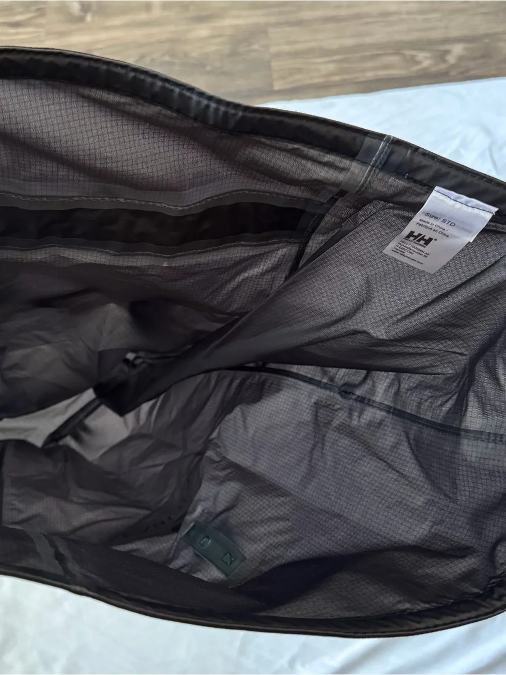 Helly Hansen Black Ripstop Jacket Liner